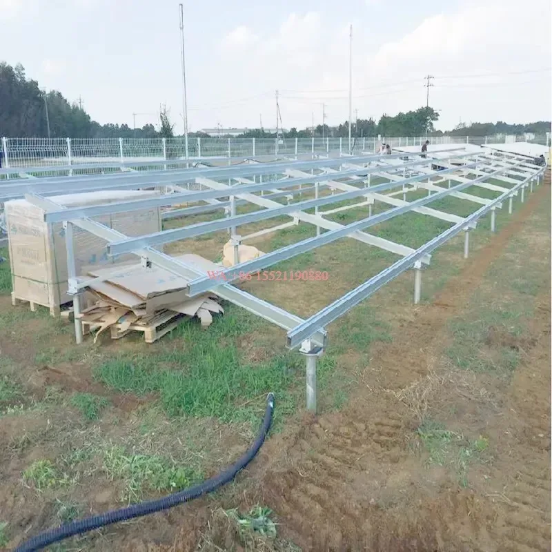 wmwmnu for Special Hot Selling a Type Metal Aluminum Solar Panel Ground Mounting System