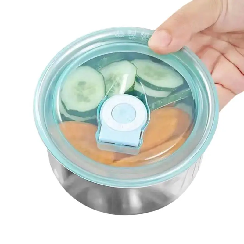 Stainless Steel Lunch Box Heightened Steel Food Container Leakproof Safe Smooth Baby Food Containers Oven Dishwsher Refrigerator