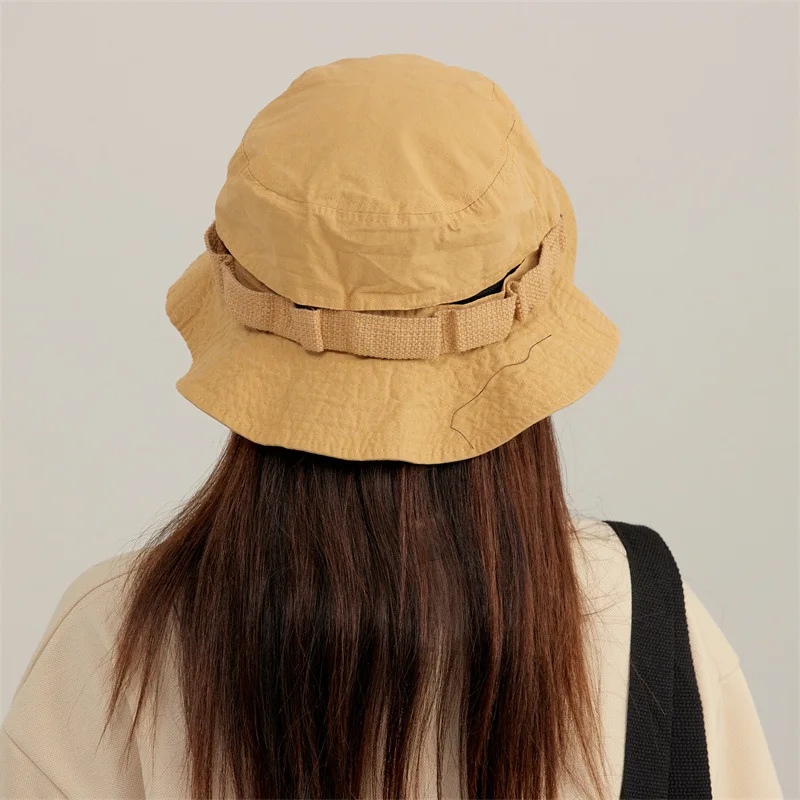 Outdoor Mountaineering Hat Men Women Four Seasons Versatile Leisure Hat Korean Retro Neutral Fisherman Cap Quality Basin Cap