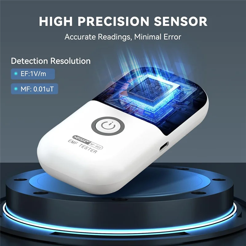 24-Hour Delivery NOYAFA NF-602 Handheld Radiation Detector Geiger Counter EMF Meter Electromagnetic Radiation Tester Magnetic Ra