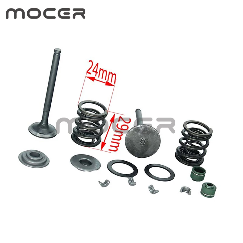 Motorcycle YX150 160 Intake Inlet Exhaust Valve Spring Collet Retainer Set for YinXiang 150CC YX160 Engine Pit Dirt Bike parts