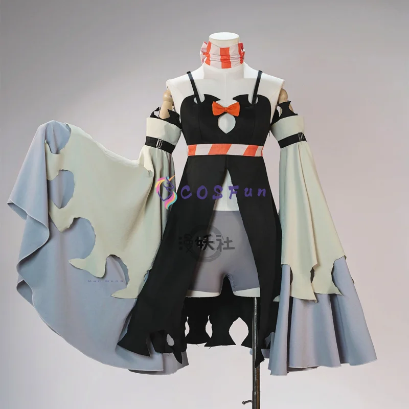 أزياء GACHIAKUTA Amo Empool النسائية التأثيرية زي مثير لحفلة الهالوين لعب الأدوار مقاس طاولة تحويل متضمنة