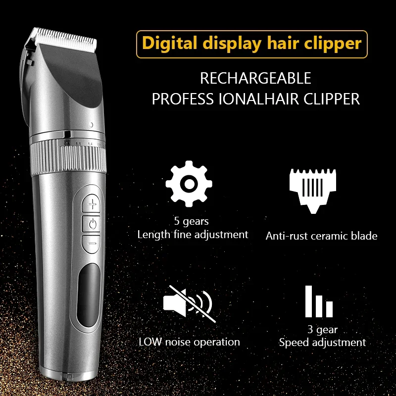 Hair Clipper Trimmer ตัดผมเครื่องตัดผมเครื่องโกนหนวดไฟฟ้าสำหรับชายเคราโกนหนวดมีดโกนมีดโกน Trimmer