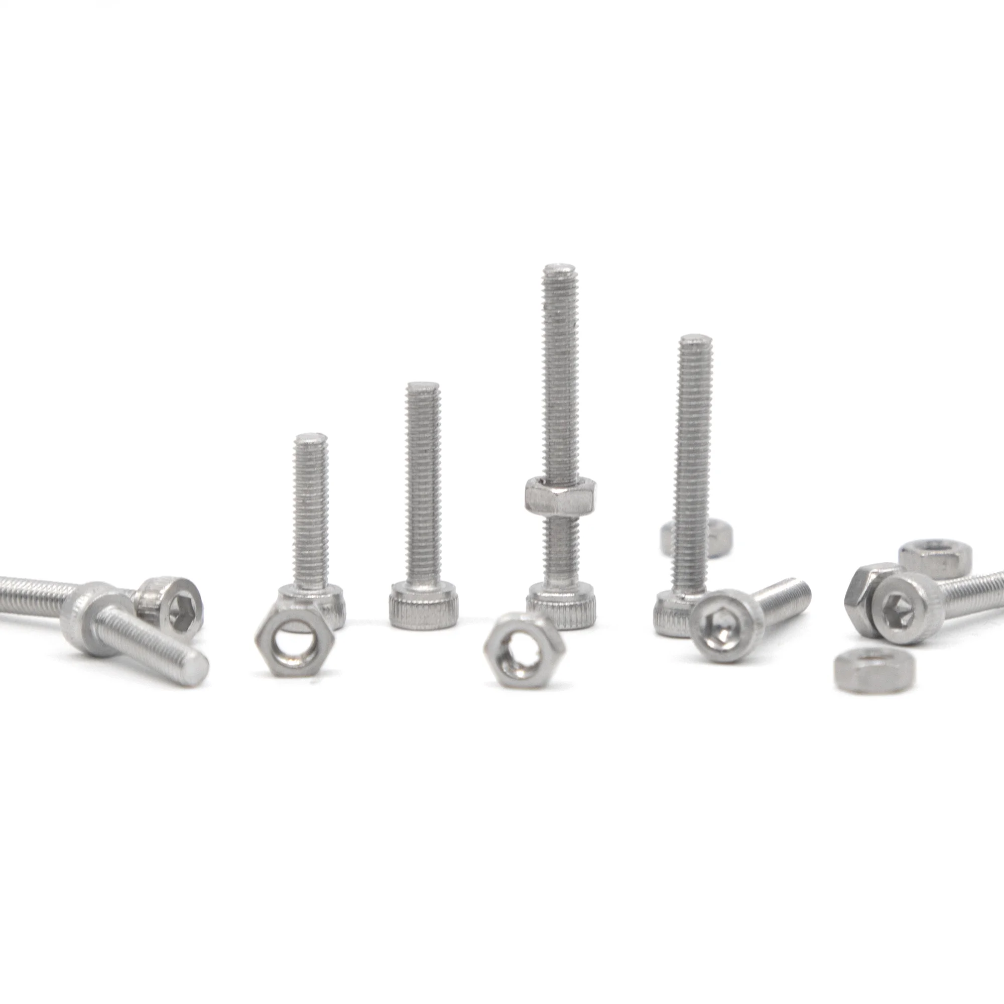 Hex Head Screw And Nut Set, M3 Stainless Steel Screw Series, For Small DIY Repair Projects