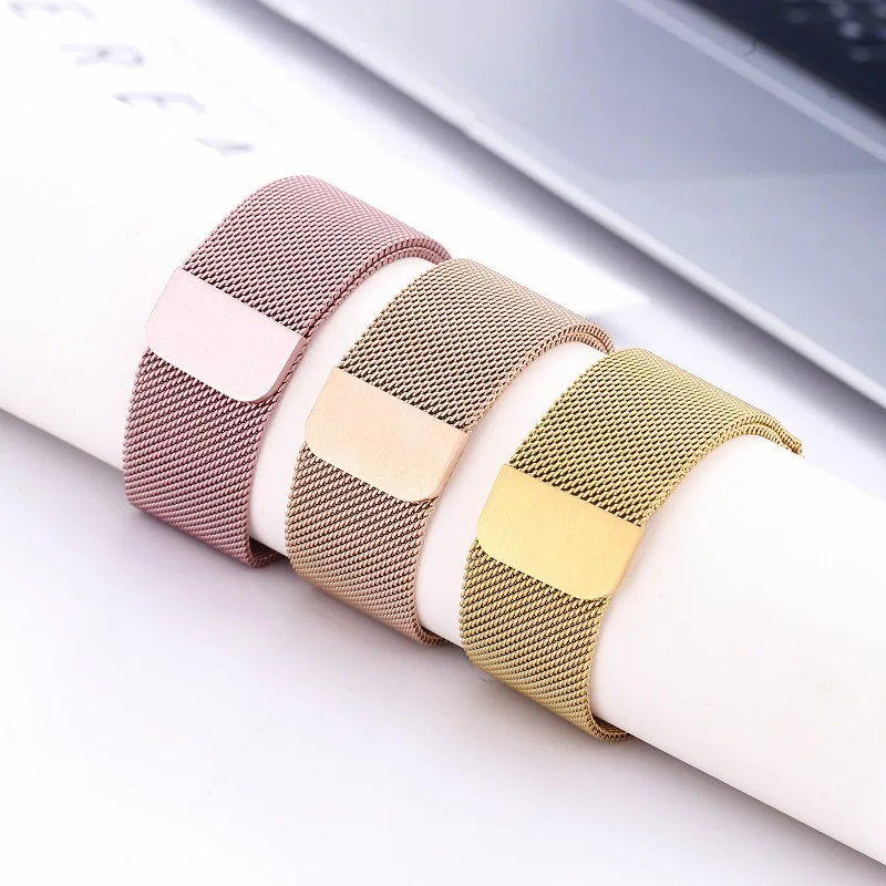 Milanese loop strap For Amazfit bip 6-5-3/u/pro Sport 20mm/22mm Bracelet for Amazfit GTS 4/3/2/2e/4 Mini/GTR 4/3/3 Pro/2/2e band image 4