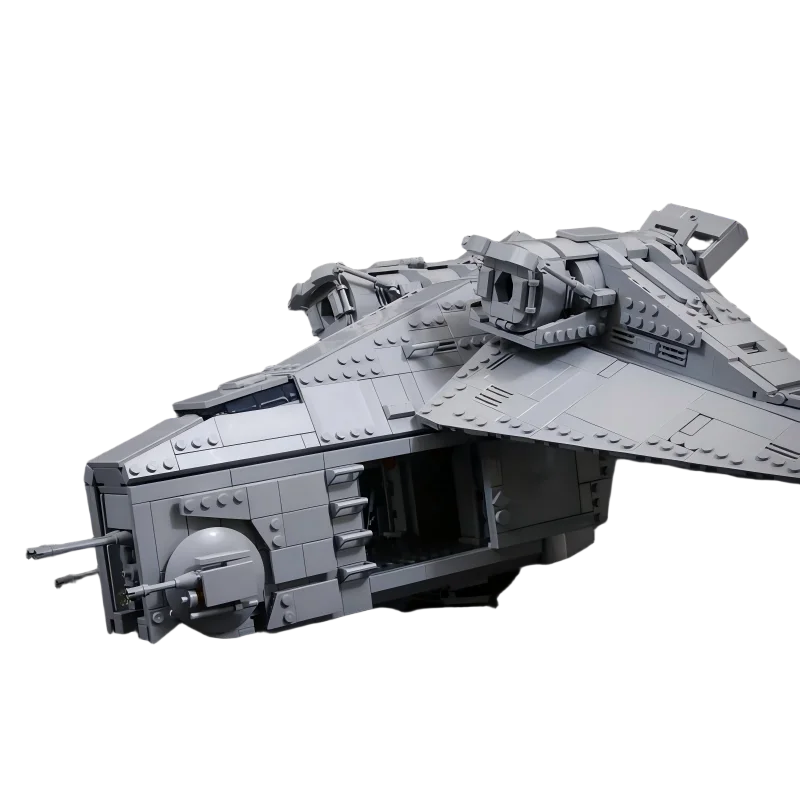 Série de guerra espacial moc acorazado imperial blocos de construção conjuntos modelo patrulha cruiser diy montagem tijolos coletor conjuntos brinquedos presentes