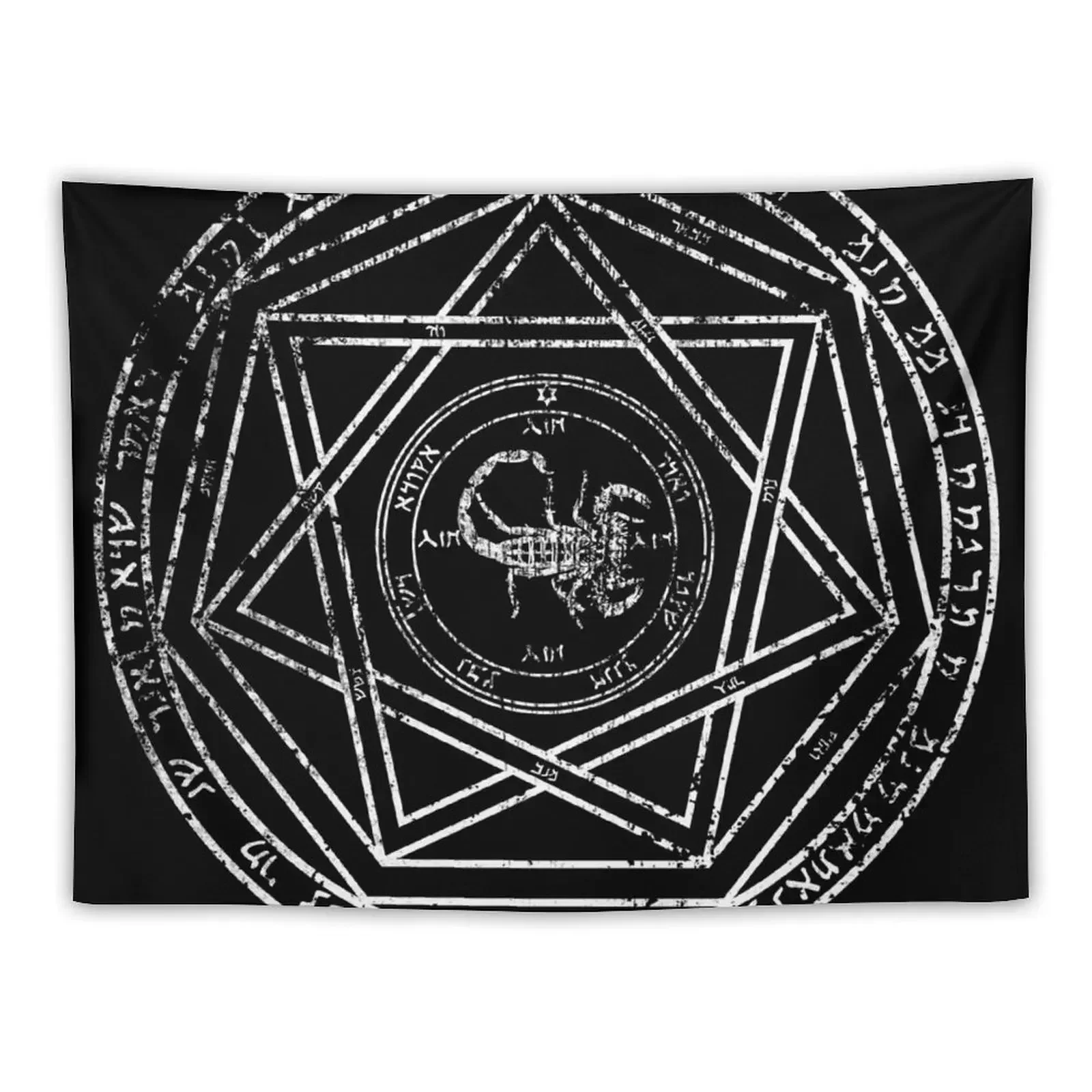 

Devil's Trap Aged Tapestry Things To The Room Bedroom Deco Room Decore Aesthetic Wall Decor Tapestry