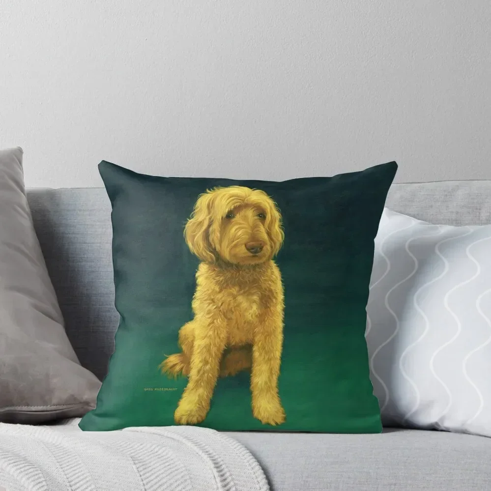 Golden-Doodle-Whoodle Throw Pillow Sofa Cover Christmas Covers For Cushions covers for pillows pillow