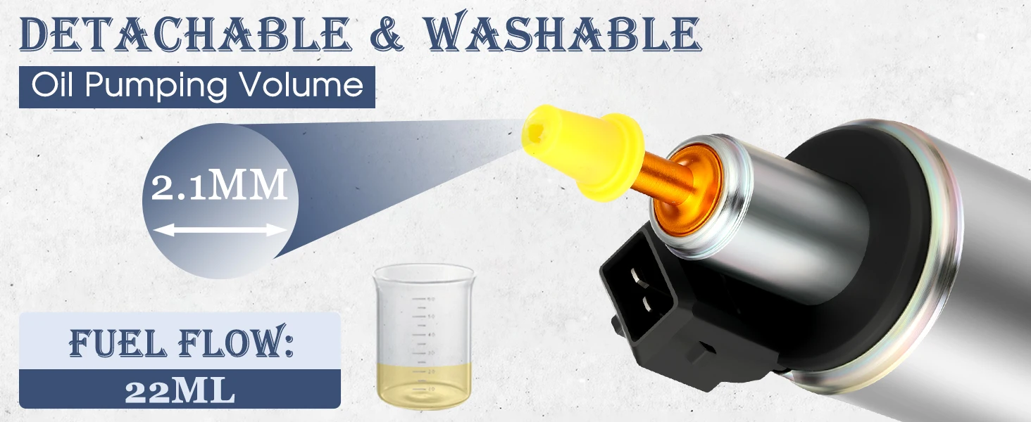 Diesel-Heizungspumpe 12V/24V 22ML Leise Elektrische Ölpumpe für Webasto Eberspacher 2KW 5KW 8KW Luftheizung – Detail 5