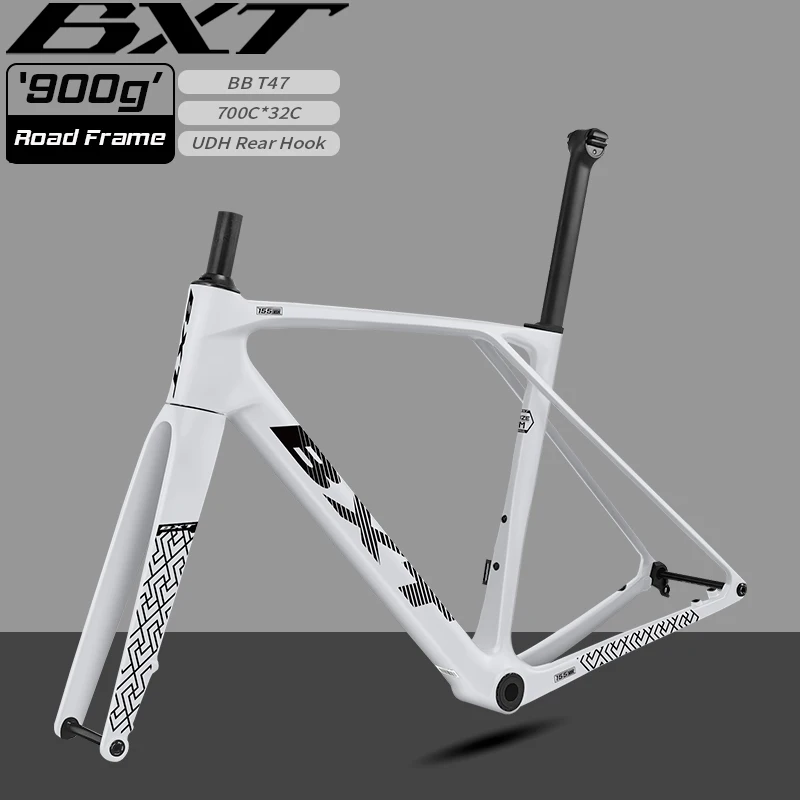 BXT T1000 Carbon Fiber Full Carbon Road Bike Frame High Strength Lightweight Racing Bike Frame view 4