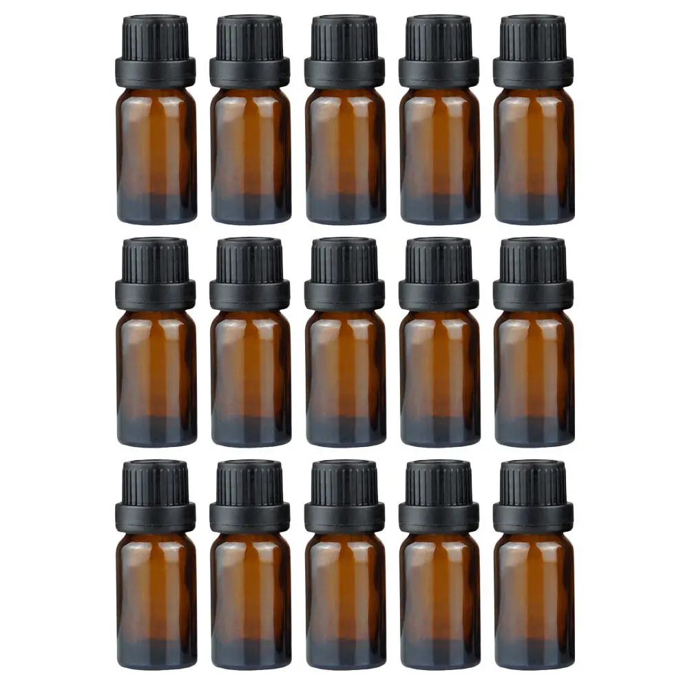 

Premium Glass Essential Oil Bottles with Droppers Travel Size 10Ml Leak Proof Perfume Storage Bottles Portable