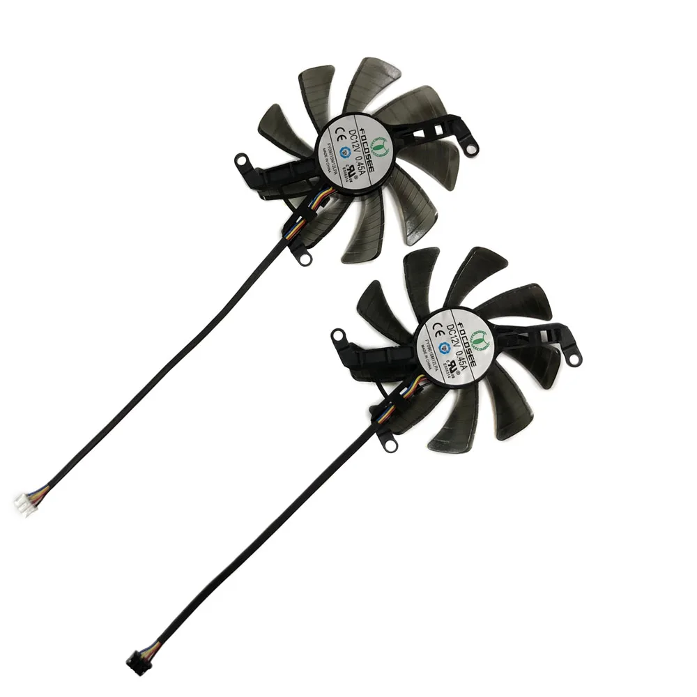 2 pçs/set Ventilador de placas gráficas,Refrigerador GPU,placa de video vídeo,TH9215S2H-PAA01,para PNY rtx 3060 ti XLR8 Gaming,para PNY RTX 3060 12G XLR8 Gaming,para PNY RTX 3050 12G XLR8 Gaming