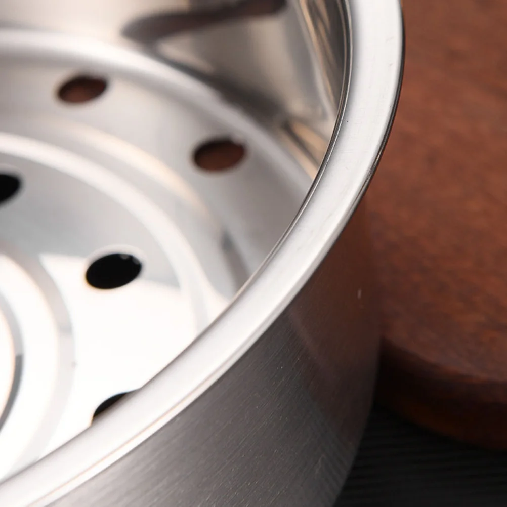 

2Pcs Stainless Steel Steamer Basket Thick Steam Rack Rice Cooker Insert for Steaming Dumplings Vegetables Buns