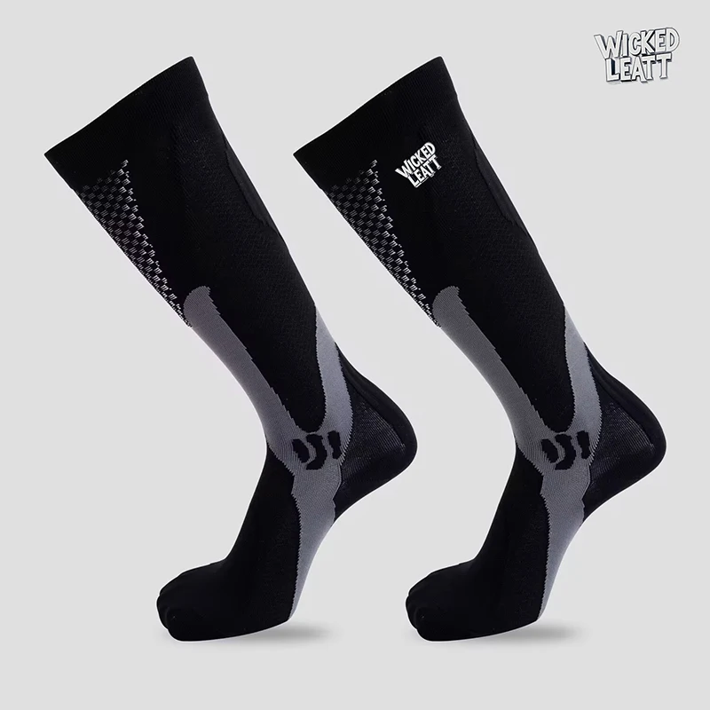 

WICKED LEATT Cycling Socks Men's Women Sports Soccer Running Gym Elastic Socks Mtb Bike Socks Bicycle Chaussettes Cyclisme Homme