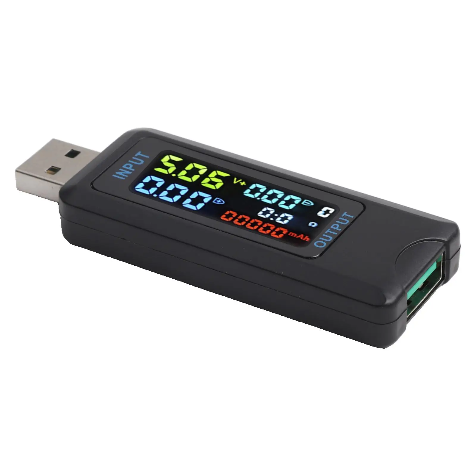 User Friendly USB C Power Meter Monitor Key Electrical Metrics Easily with Multi Display Options Suitable for Everyday Use