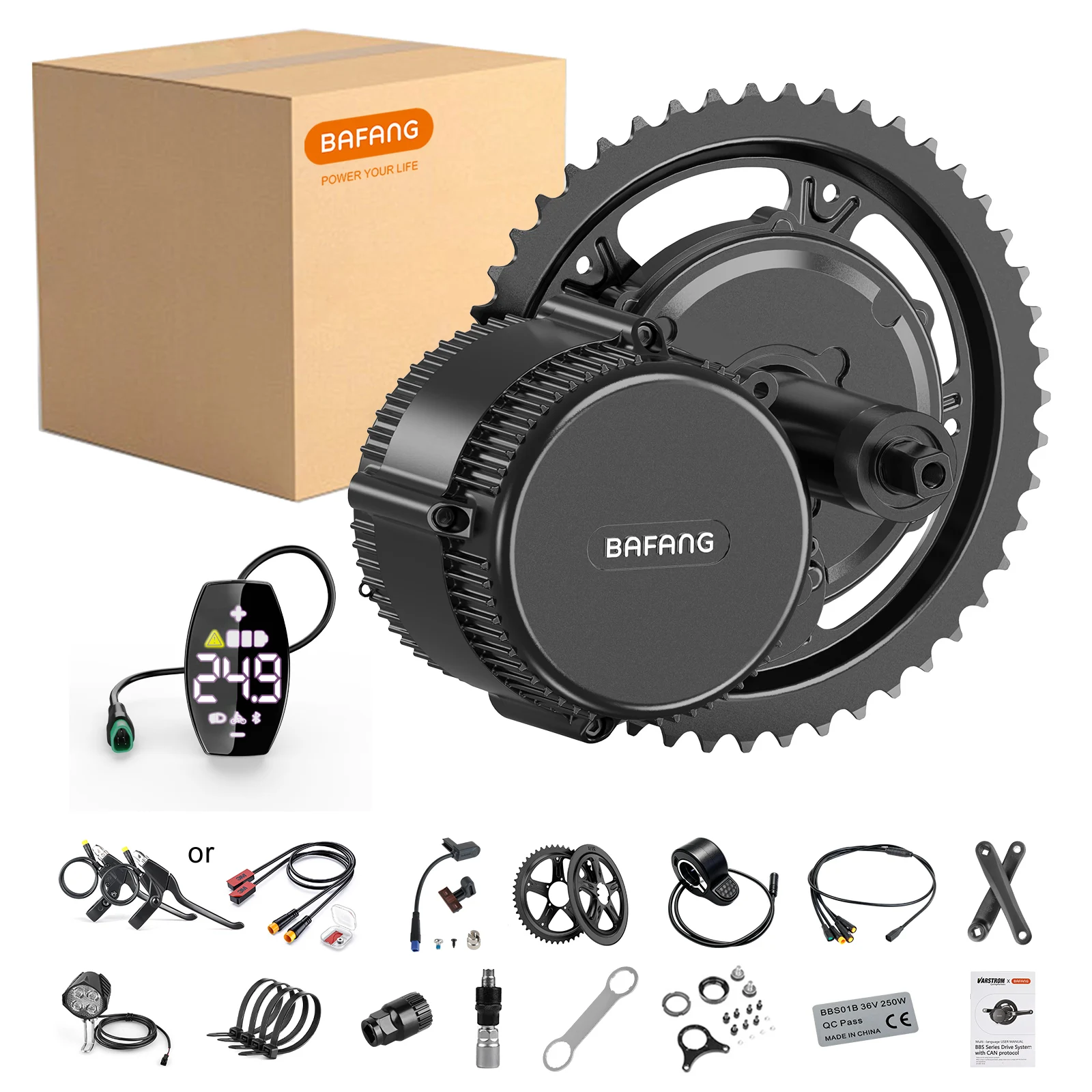 Bafang Bbs02B 48V 750W Mid Drive Kit - Bafang BBS02 Kit Motor Mountain Bicycle