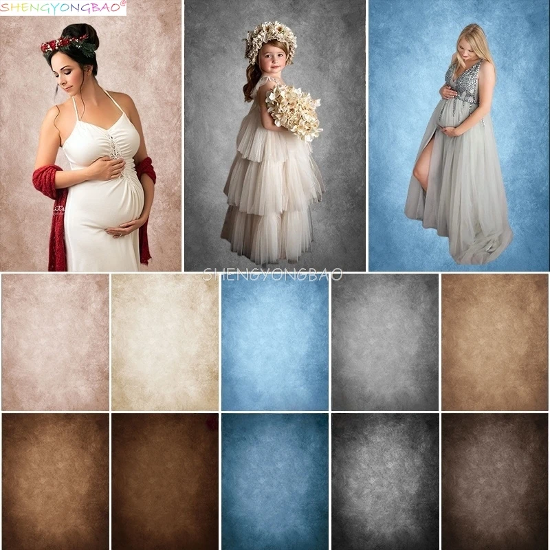 

Vintage Abstract Retro Background Adult Birthday Party Decoration Pregnant Woman Portrait Baby Family Photography Backdrop RO-01