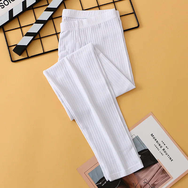 

Men Cotton Pants Comfortable Autumn Winter Bottoming Large Size Threaded New Arrival Side Open Door Warm Thin Slim Fit Stretch