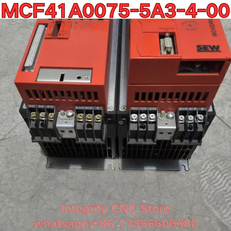 Second-hand MCF41A0075-5A3-4-00 inverter function test is normal