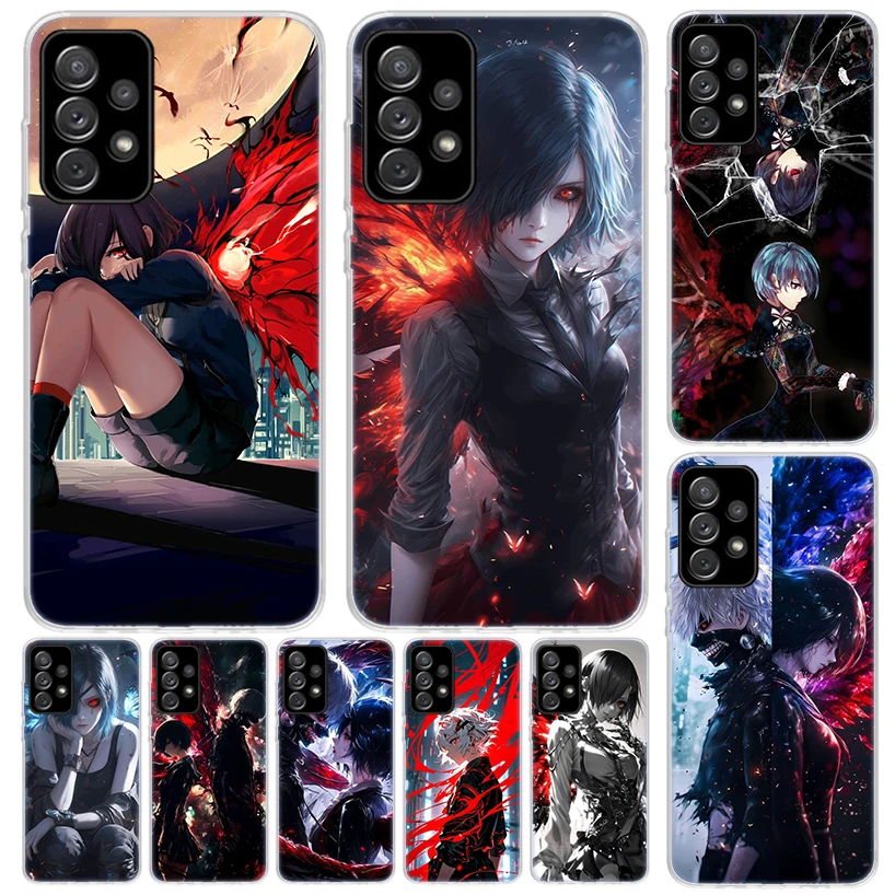 G-Ghoul Tokyo Touka Kirishima Cover For Samsung Galaxy A52 A42 A32 A22 A12 A50 A51 Phone Case A70 A71 A40 A41 A30S A31 A20E A21S