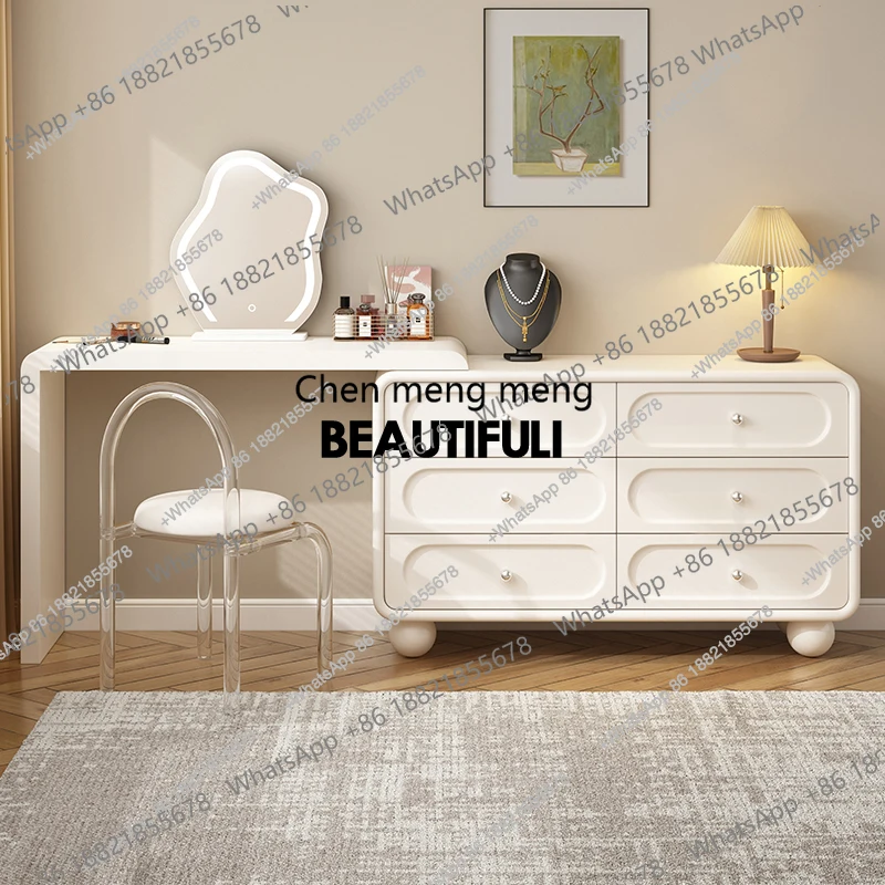 

Mirror Lights White Vanity Tables Stool Wood Nordic Drawers Makeup Vanity Tables Bedroom Jewellery Schmink Tisch Furniture