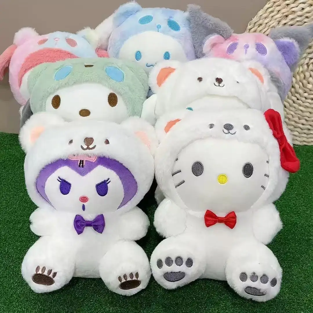 

ХИТ ПРОДАЖ: Милая плюшевая игрушка Sanrio 25 см, плюшевая кукла-собачка Куроми в платье, мягкая игрушка-животное, кукла-фигурка, подарок на день рождения