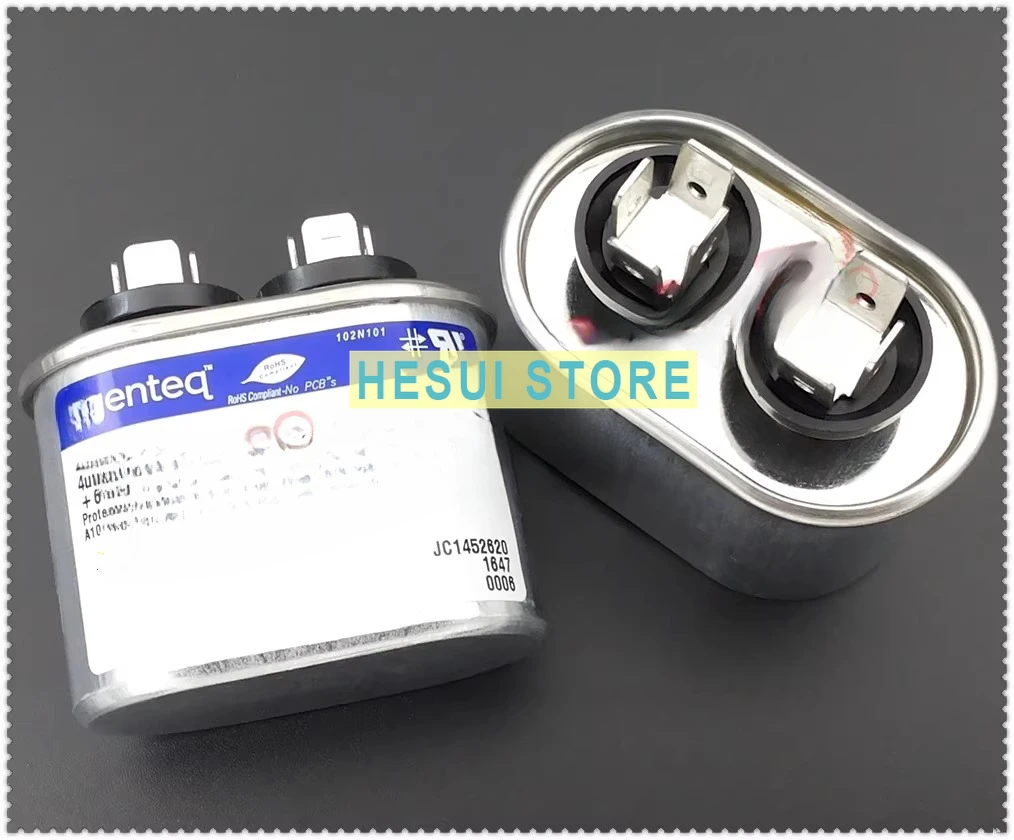 4uF 370VAC genteq/capcom 27L571 start-up capacitor
