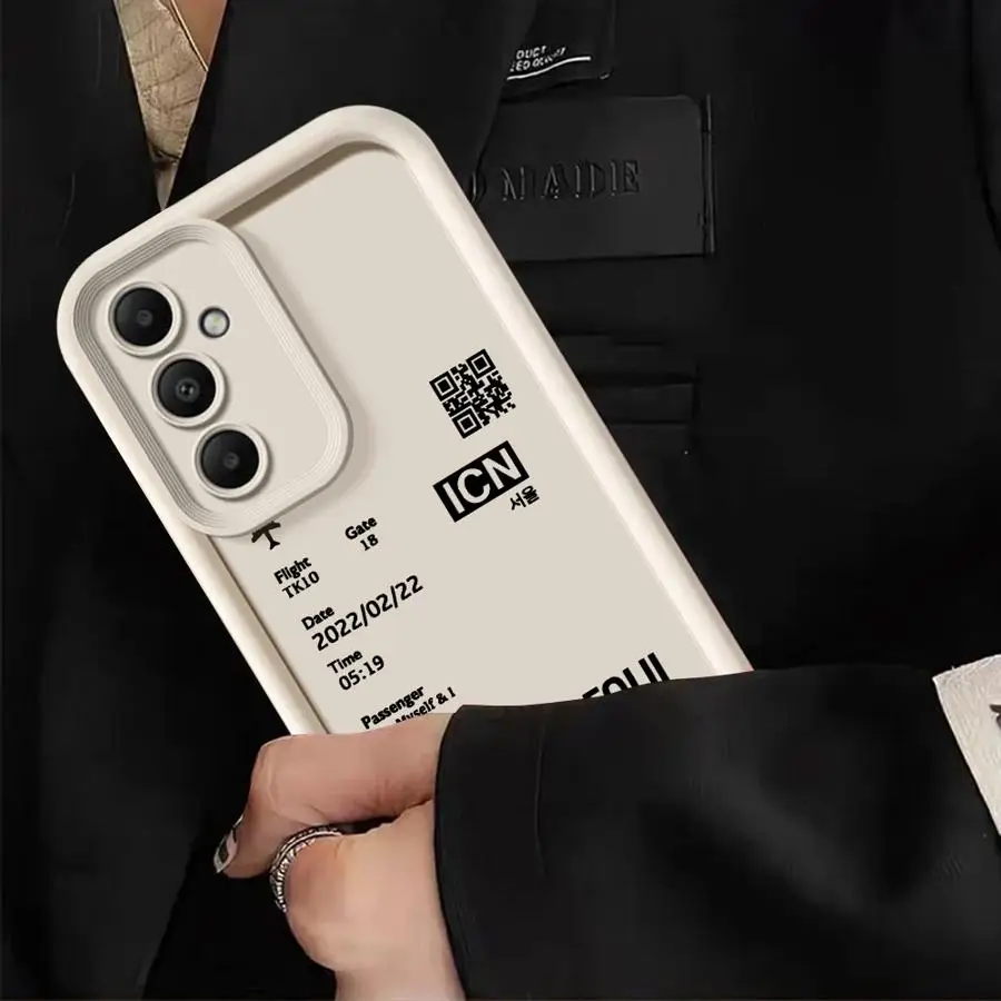 حافظة لهاتف سامسونج جالاكسي A55 A15 A06 A54 A51 A35 A73 A53 A25 A52 A72 A71 يطير إلى باريس الرومانسي