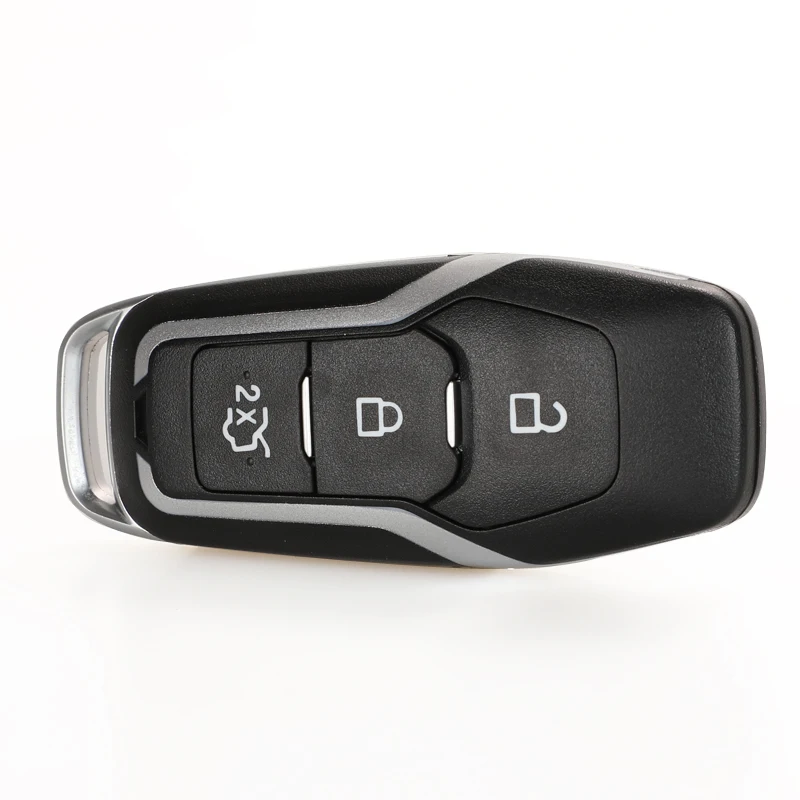 Jingyuqin 3/4/5 Button Remote Car Key Shell For Ford Edge Explorer Fusion 2013 2014 2015 2016 2017 M3N-A2C31243300 Smart Key Fob