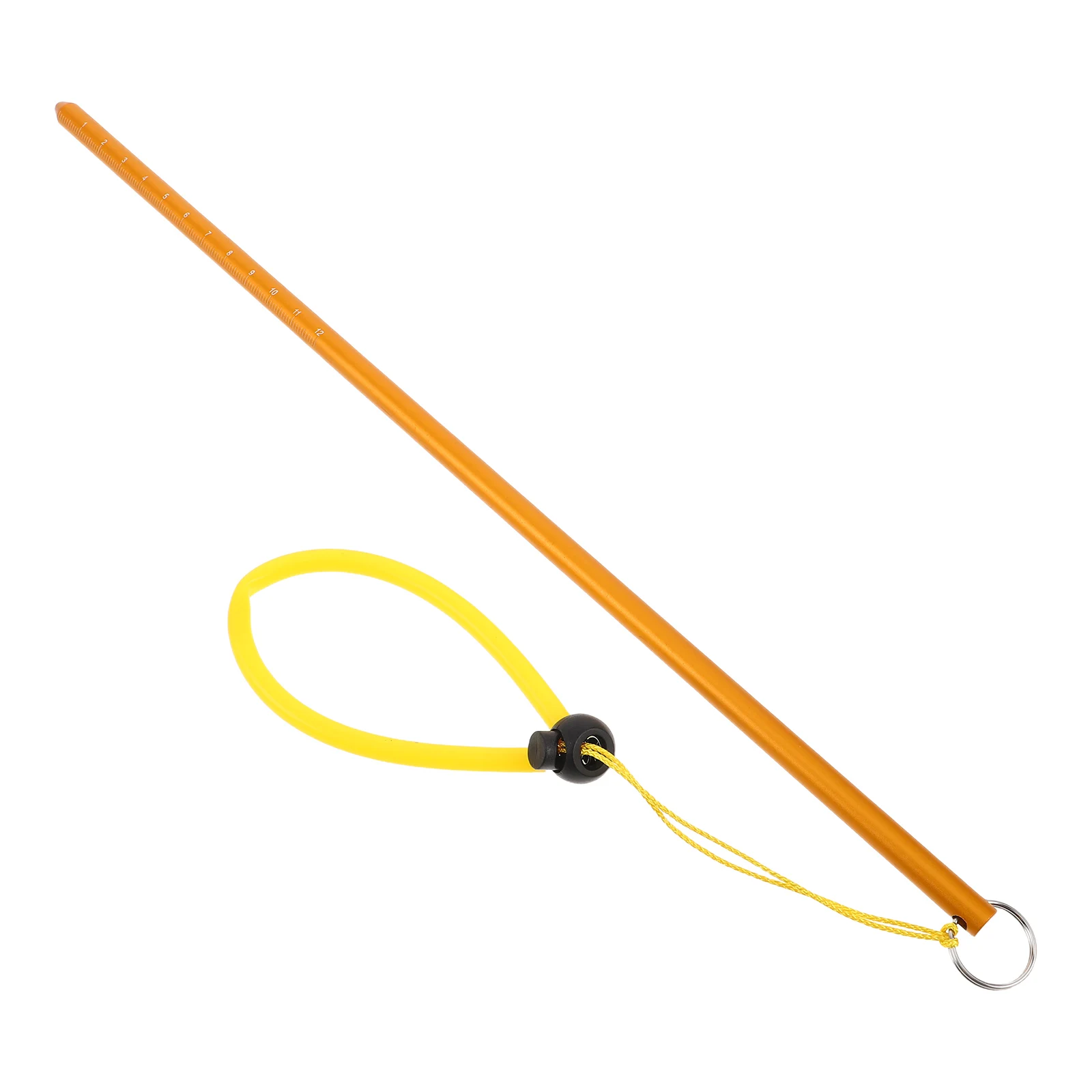 

Diving Probe Aluminum Alloy Anti Lost Lanyard Diving Underwater Sound Signal Tickler Wand Lobster Enticing Prod