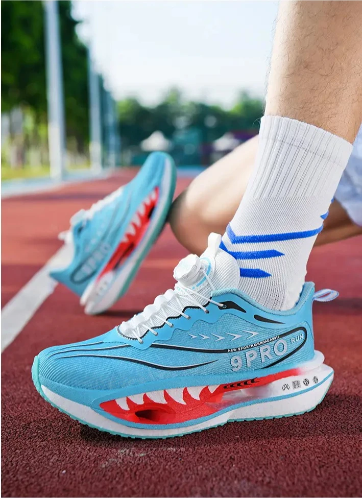 

2025 НОВАЯ версия с двойной сеткой, версия для родителей и детей, спортивные кроссовки на мягкой подошве с карбоновой пластиной, действительно популярные кроссовки