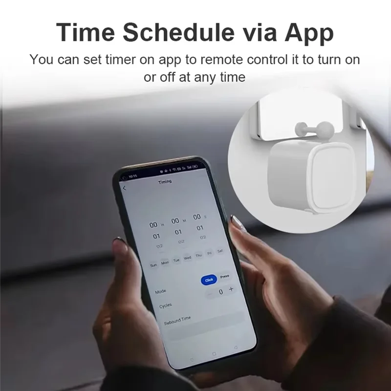 JABS-Switch Button Pusher Bot Remoter Wireless Switch Light APP اضغط على عن بعد صوت مؤقت المصعد