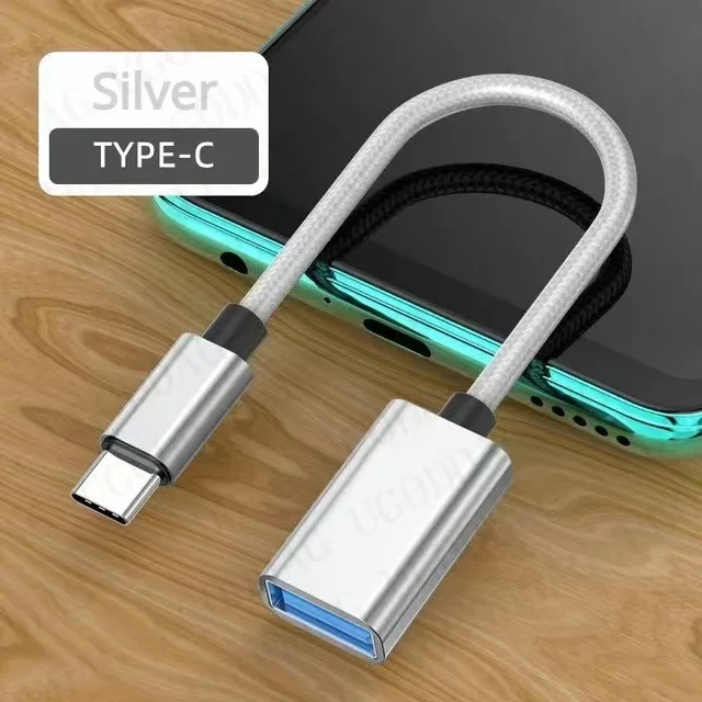 USB-C zu USB OTG Adapter Kabel USB Typ C Stecker auf USB Buchse Kabel Adapter OTG Kabel Konverter für Xiaomi Samsung MacBook Pro
