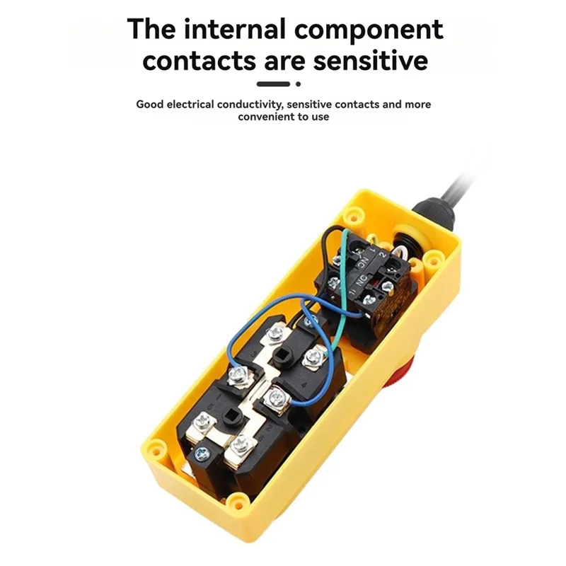 

AT05-Electric Hose Remote Control Small Crane Handle Switch 2.2KW Direct Control Electric Hoist Switch 220V
