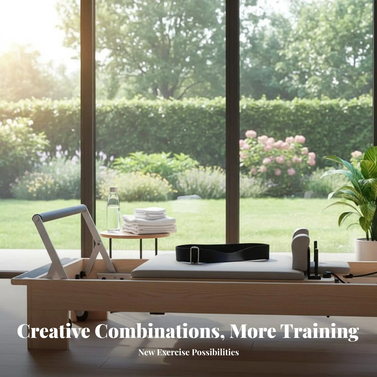 Reformer Foot and Hand Straps Adjustable Pilates Foot and Hand Loops Pilates Reformer Straps Sturdy Duty Stretching Double Loop