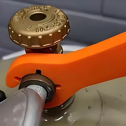 1Pcs Caravan RV Gas Bottle Wrench 2in1 Magnet Gas Wrench Tools RV Camping Motorhome Grill Car Accessories