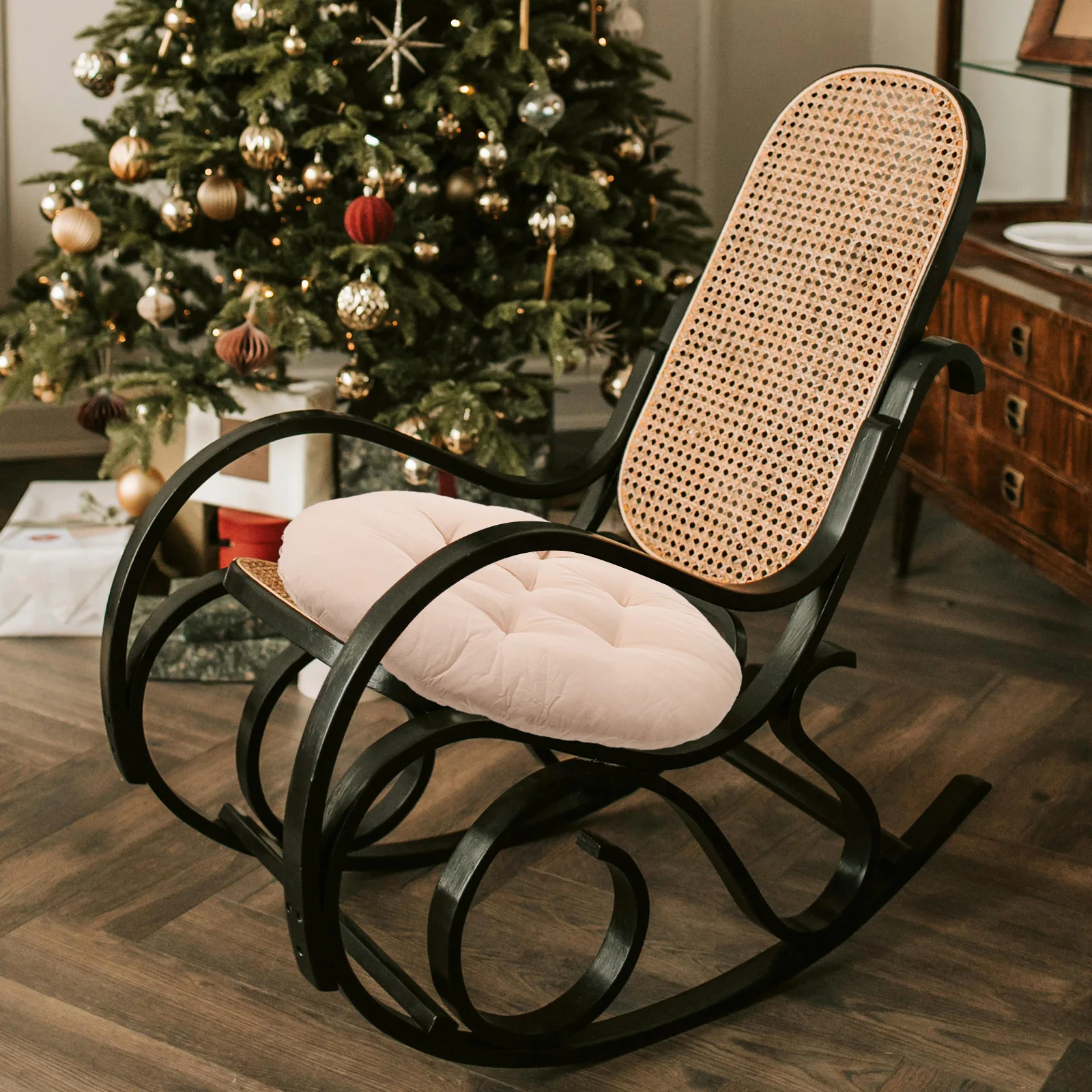 

Round Garden Household Office Chair Pad Rocking Cushion Comfortable Outdoor Cushion Universal Seat Pad For Wheelchair Simple