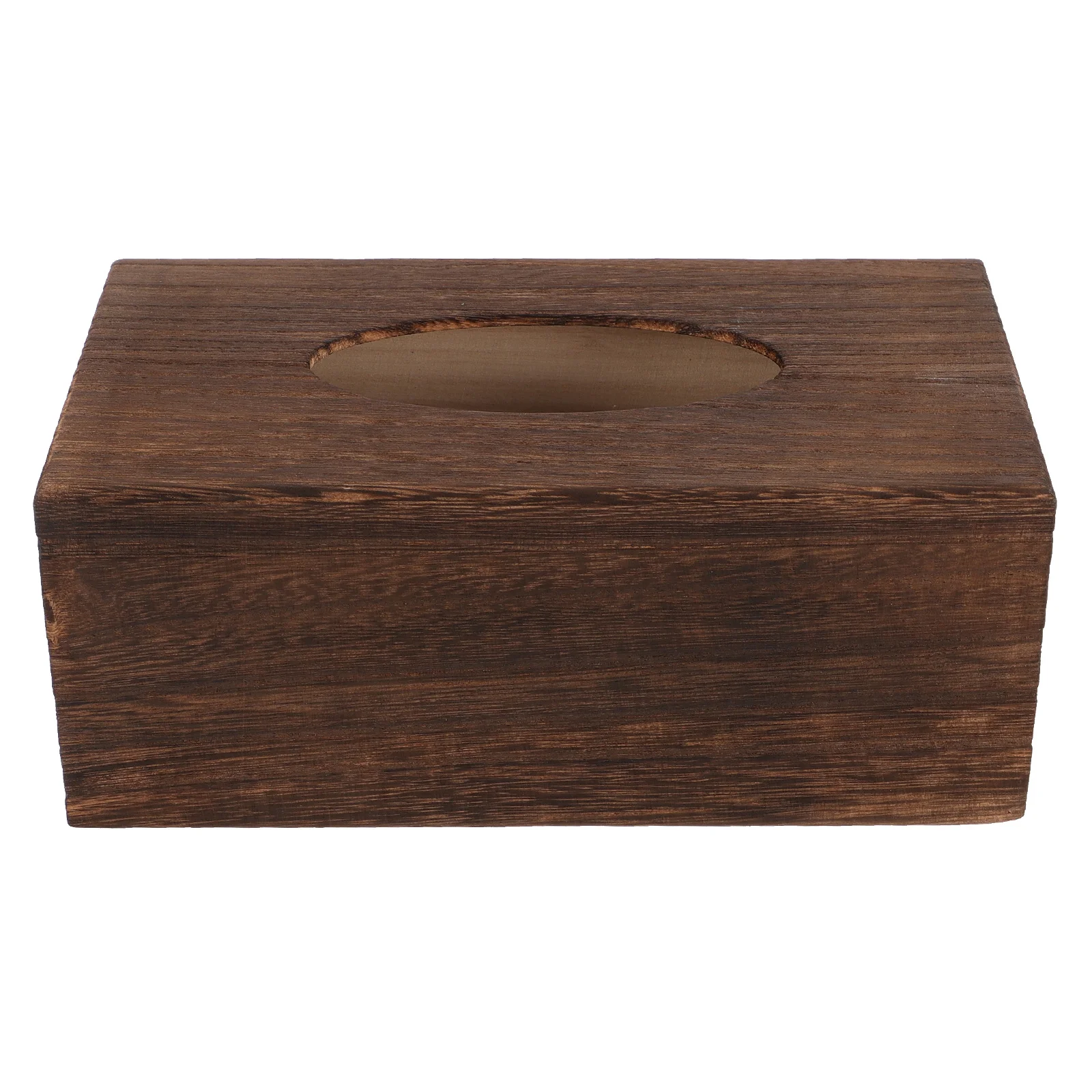 

1Pcs Wooden Tissue Box Creative Napkin Holder Storage Container for Bathroom Living Room Office Decorative Organizer