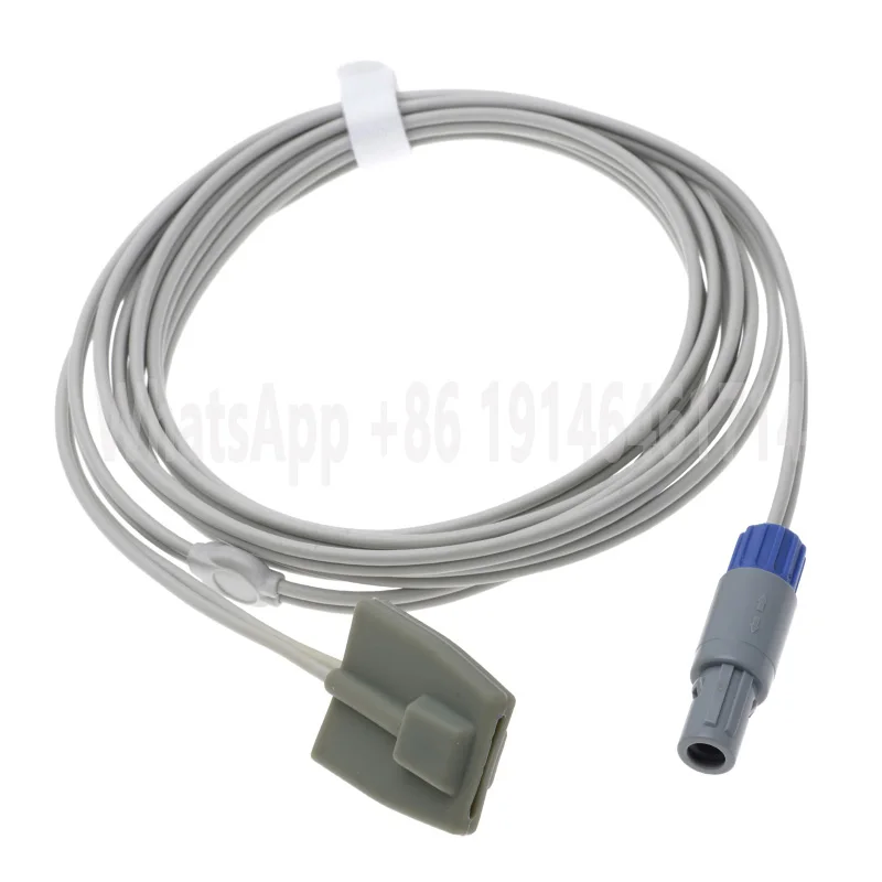 Dixion Storm متوافق مع مستشعر Spo2 ، جهاز مراقبة الإصبع والأذن ، كابل الجبهة التأكسج ، 6 دبابيس ، 3 أمتار ، ، من من من من من من ؟ ، من ؟ ، #5