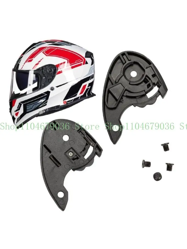 652F Helmets Pivots Set Helmets Base Plate Motorbike Spare for Tanked Racings
