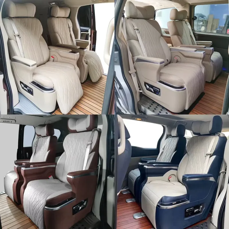 

[2026] luxry Electric luxry Massage Chair Leather Modified Aviation Seat Functions for Vito V-class W447 toyo ta