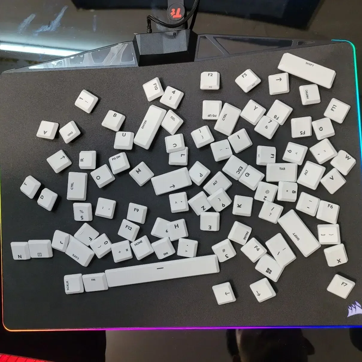 Replacement KEYCAPS  for Logitech  g813 / g815 / g913 / g915 gen 2 low shaft Single keycap or full set keycaps 87keys 109keys