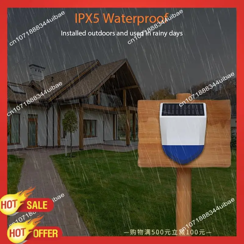 B47C NEO Graffiti สมาร์ทเสียงปลุก Zigbee กลางแจ้งเสียงและนาฬิกาปลุกกันน้ําพลังงานแสงอาทิตย์เสียงนาฬิกาปลุก