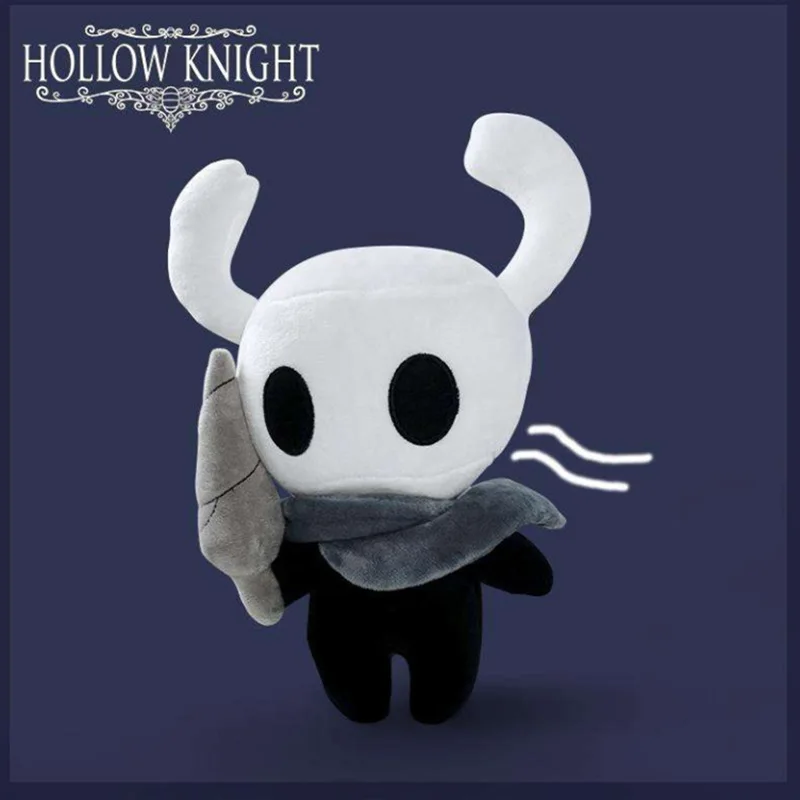 Hollow Knight Plush Toys Halloween Gifts Soft Stuffed Game Anime Figure Dolls Kids Toys Boys Birthday Holiday Gifts Easter Gifts