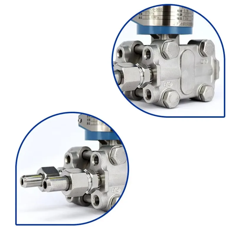 

HART Capacitive Differential Pressure Transmitter 3051DP Explosion-proof 1151 Digital Display Micro Differential Sensor