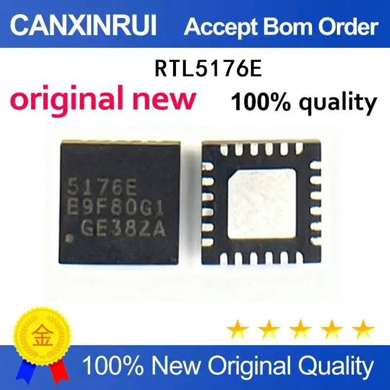 

(5 Pieces) New stock RTL5176E RTS5176 RTS5176E-GR QFN24 RTS5176