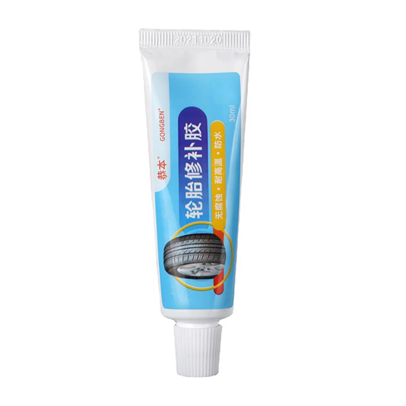 Black Tyre Repair Instant Car Tire Repair Glue Liquid Strong Rubber Glues Wear-resistant Rubber Non-corrosive Adhesive Glue