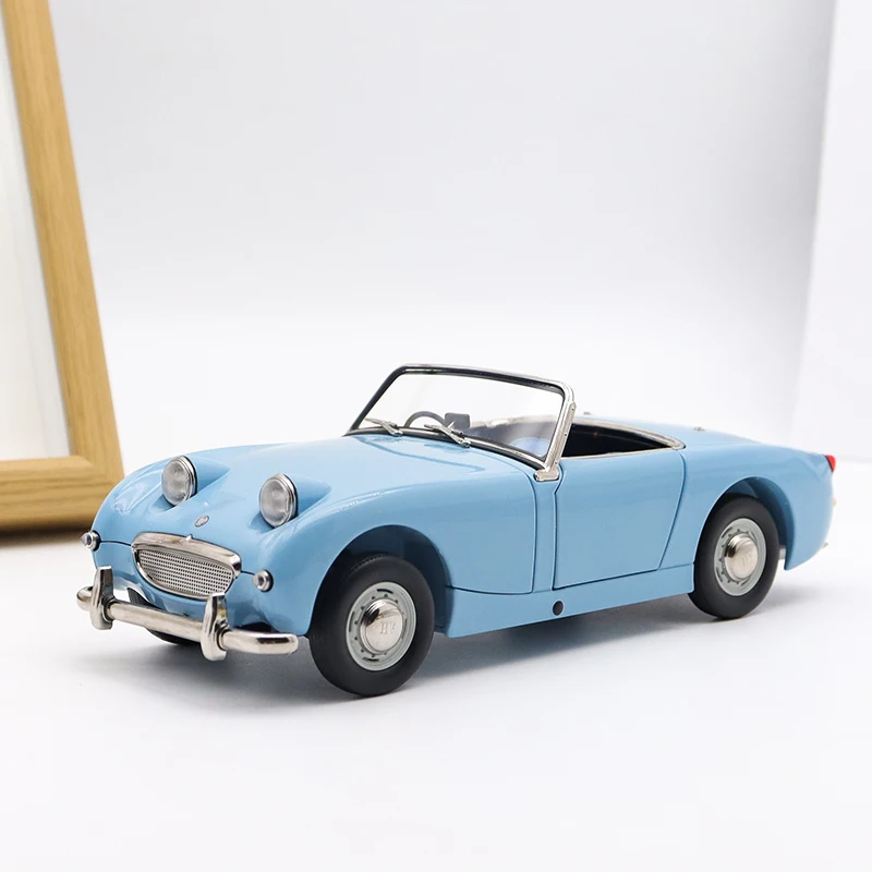 

Металлическая модель автомобиля Austin Healey Sprite MkII, масштаб 1:18, статическая, с открывающимися дверями, коллекционная, для демонстрации, подарок