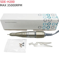Drill Pen 30000RPM SDE H200 Handpiece For  STRONG 210 Control Box Electric Manicure Machine Nails Drill Handle Nail Tool