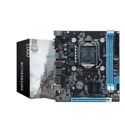 Placa-mãe h81 com 1150 pinos para computador, novo, suporta a terceira geração do i3, i5, i7, ddr3, dual channel, 16gb